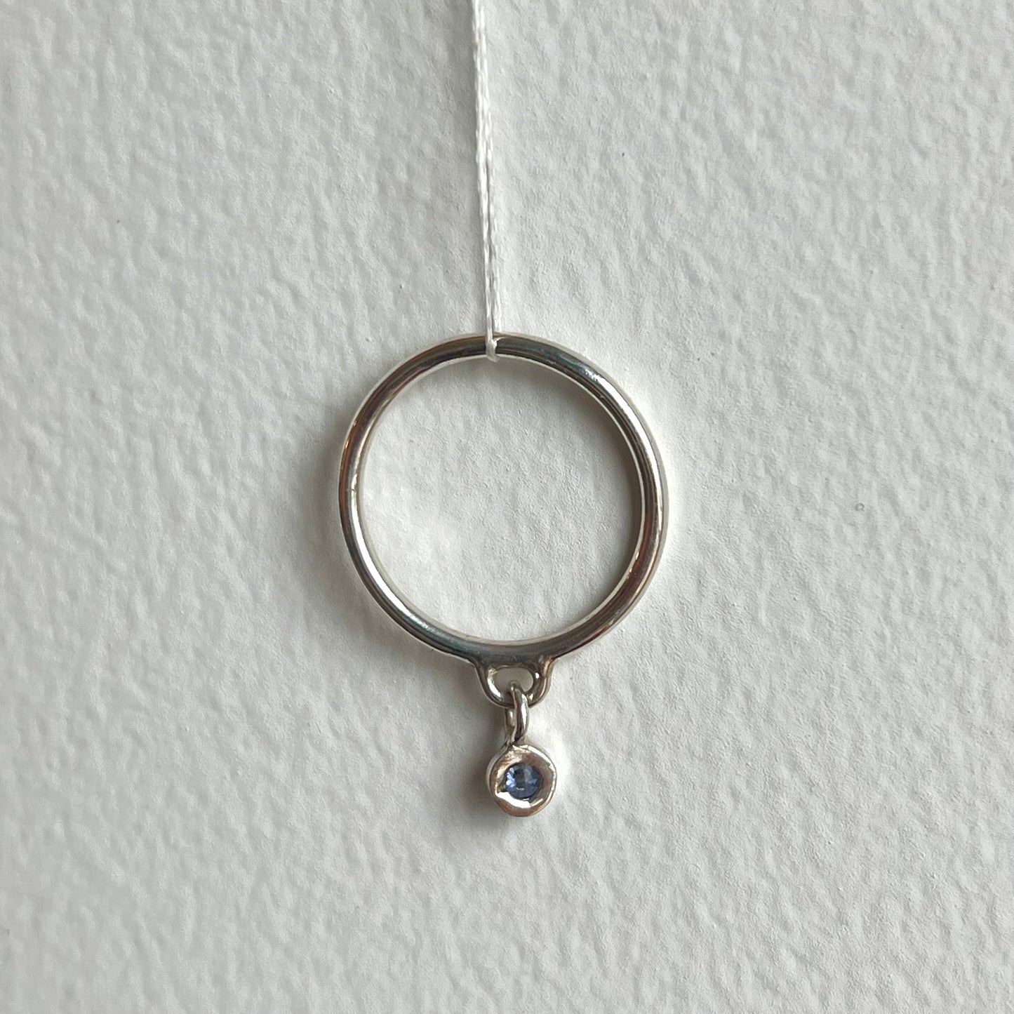 Charm Stacking Ring- Tanzanite