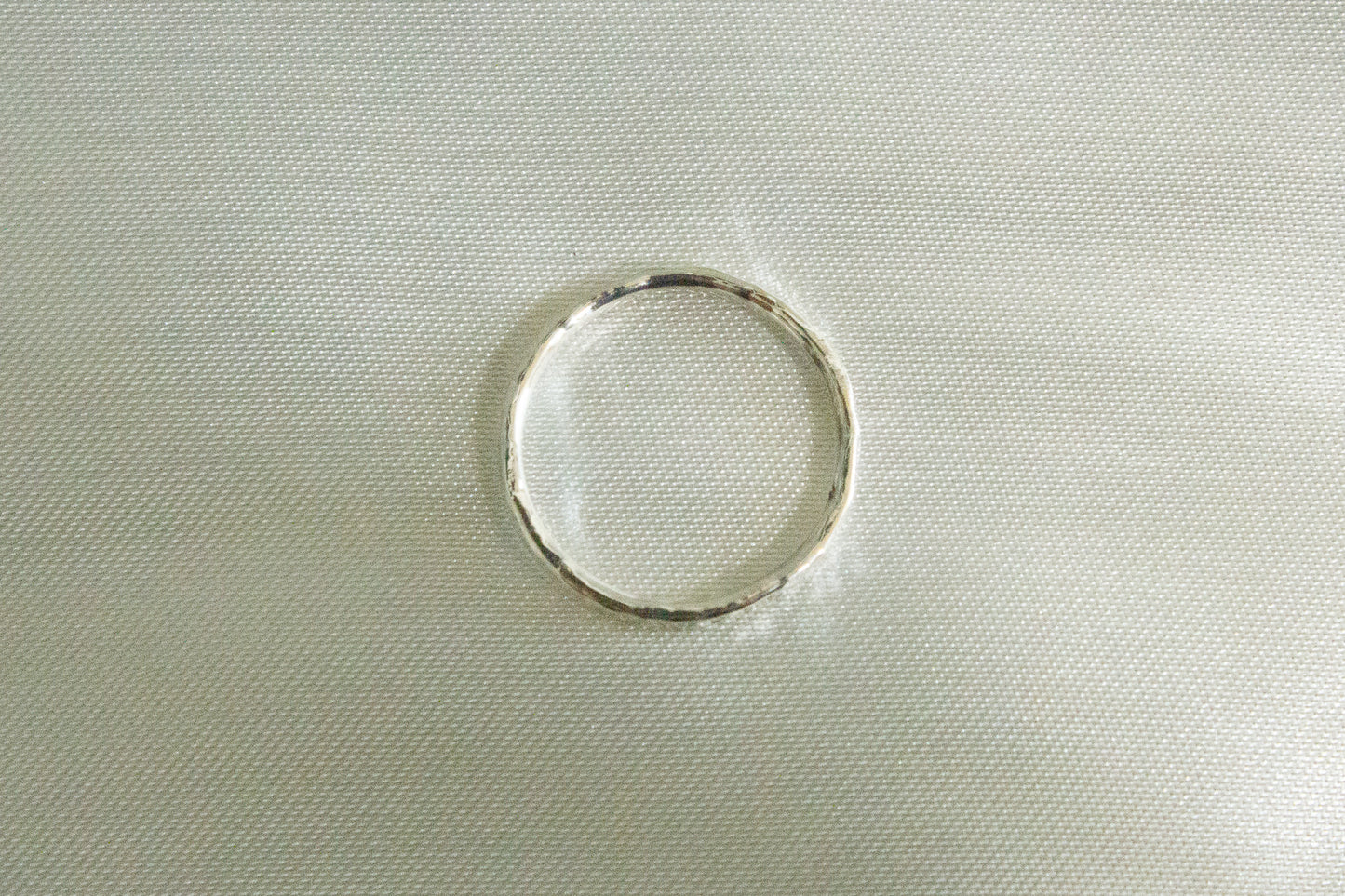 Hammered Stacking Ring